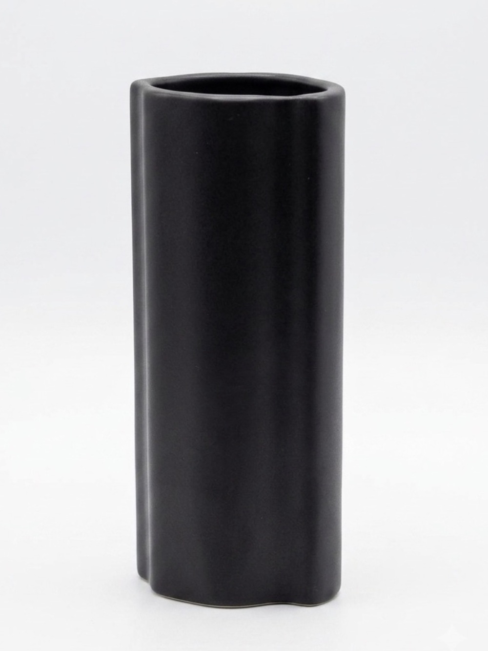 NIB Areaware Assembly Desk Vessel Black Stoneware Alex Proba Design